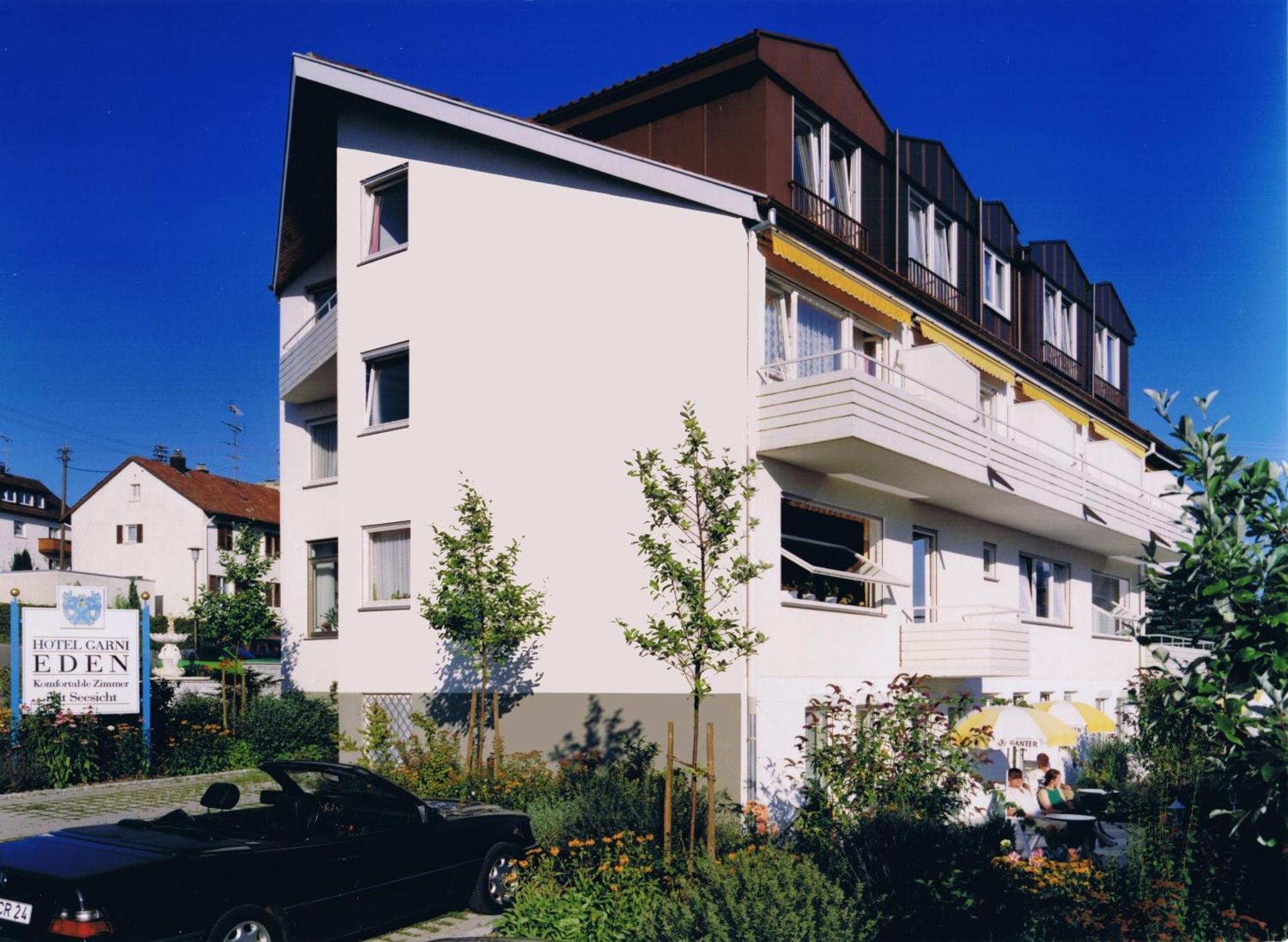 Hotel Garni Eden Meersburg Exteriör bild